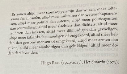 Quote van Hugo Raes
